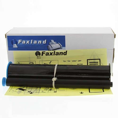 2 x Inkfilm mit Endkappen für Philips FAX Magic 2 VOX Druckfolie für FAXMagic2VOX, je270S.