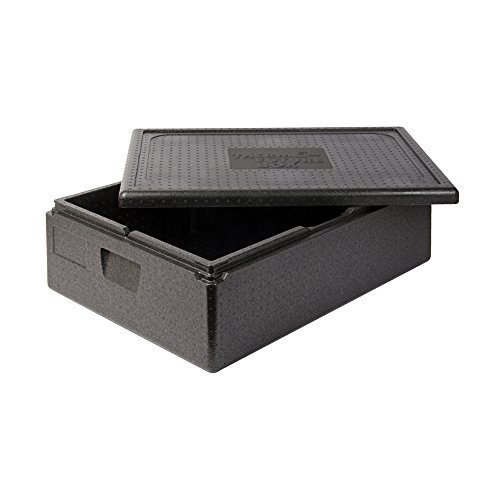 Thermo Future Box Transport-und Isolierbox, EPP (expandiertes Polypropylen), schwarz, innen 625 x 425 x 160 mm
