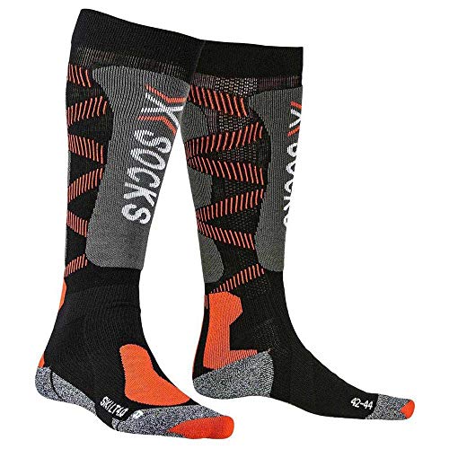 X-Socks SKI Light 4.0 Socks, Black/x-Orange, 39/41