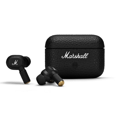 Marshall Motif II ANC – True Wireless Active Noise Cancelling Bluetooth-Kopfhörer, Ohrhörer, 30 Stunden Spielzeit – Schwarz