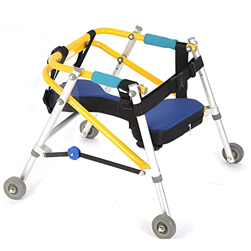 Lauflernhilfe für Kinder mit zerebraler Lähmung und Behinderung, strapazierfähige Gehhilfen für das Rehabilitationsgehen und das Training der unteren Extremitäten und das Gleichgewichtstrain