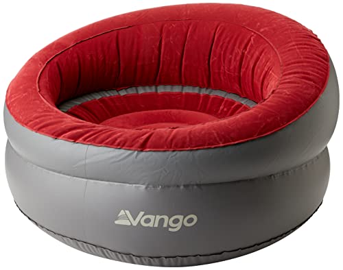 Vango Donut Aufblasbare Stühle, Polyvinylchlorid, Karminrot, Einheitsgröße