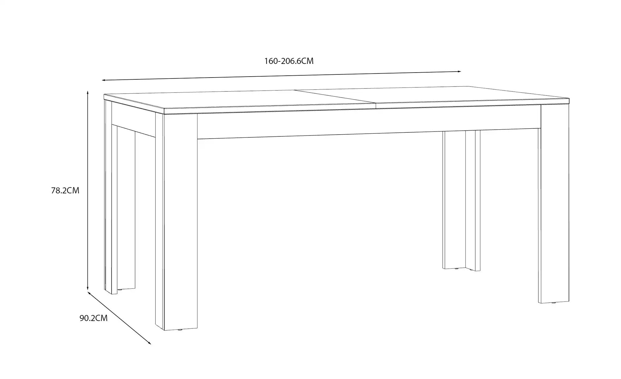 Esstisch ¦ Maße (cm): B: 90 H: 78 Tische > Esstische - Möbel Kraft 3