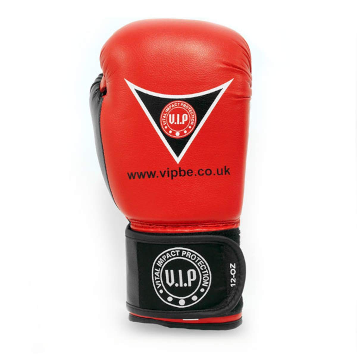 VIP Unisex entworfen und verwendet von Profis Reihe wurde von ehemaligen europäischen Cha-Boxhandschuhen entworfen, Rot, 284 g UK