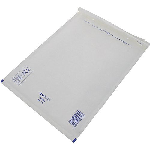 Arofol 2FVAF000107 Luftpolstertaschen Nummer 7, 100 Stück, 230x340 mm, weiß