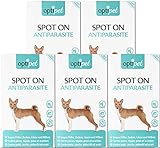 OptiPet 30x1,5ml Pipetten Spot On für Hunde Schutz vor Flöhen Zecken Milben Parasiten