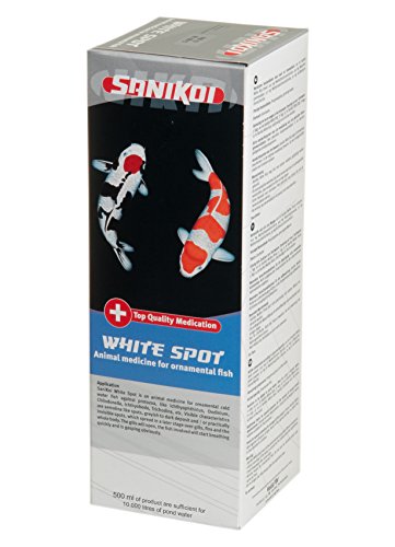 Velda Sanikoi 121122 Heilmittel gegen weiße Pünktchen für Teichfische 500 ml, White Spot, Farblos