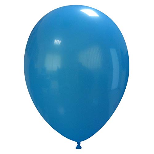Event Kauf 25-1000 STK. Luftballons Metallic / Standard, Ø ca. 27 cm, Helium (1000 Stück, Standard Nr.43: Blau)