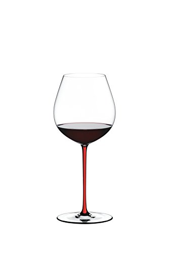 Riedel Fatto A Mano Old World Pinot Noir Weinglas, Rot