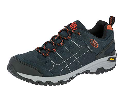 Bruetting Unisex-Erwachsene Mount Shasta Low Trekking- & Wanderhalbschuhe, Blau Marine/Orange, 45 EU