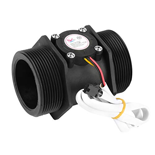 Dn50 G2"Wasserdurchfluss Hall Sensor Schalter Messgerät Flüssigkeitsmesser Zähler Turbine Durchflussmesser 10-300L/Min Für Warmwasserbereiter,Sensor