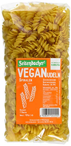 Seitenbacher Vegan Nudeln Spiralen - Fusili, 6er Pack (6 x 454 g)