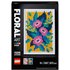 LEGO ART Floral Art 3in1 Flowers Crafts Set, Wall Decor (31207)
