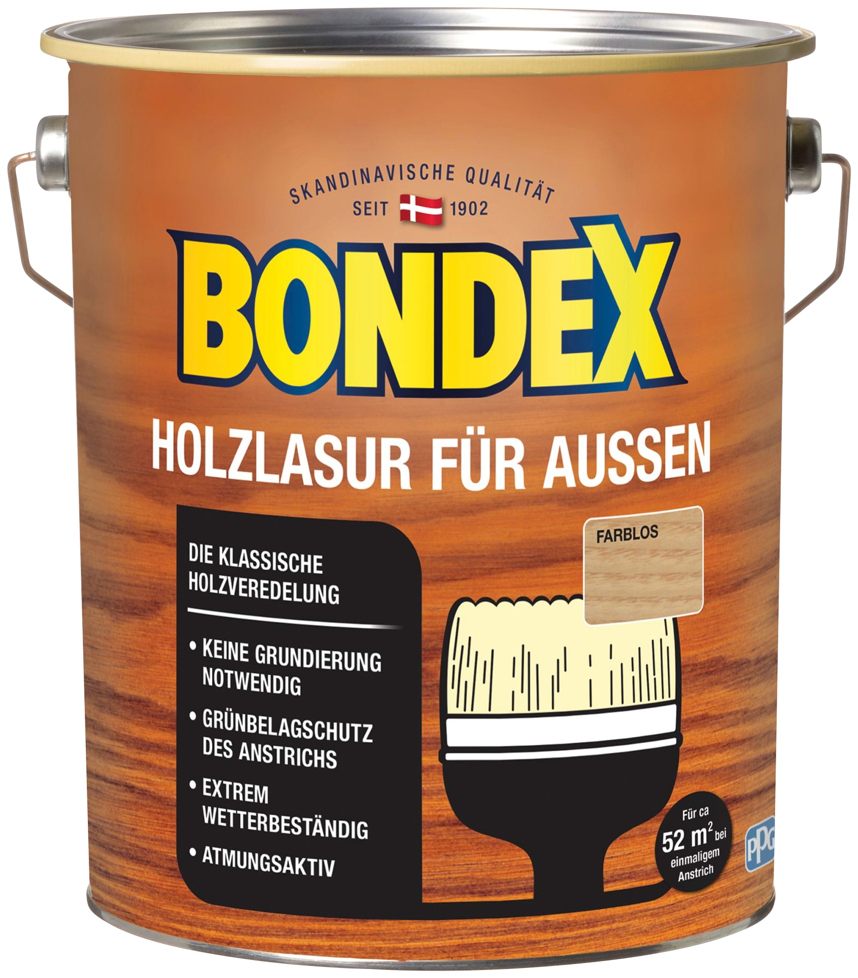Bondex Holzschutzlasur "HOLZLASUR FÜR AUSSEN"