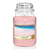 Yankee Candle Duftkerze im großen Jar, Pink Sands, Brenndauer bis zu 150 Stunden
