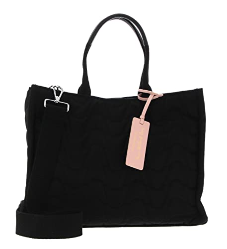 Coccinelle Never Without Bag Nylon Matelasse Handbag Nylon Noir