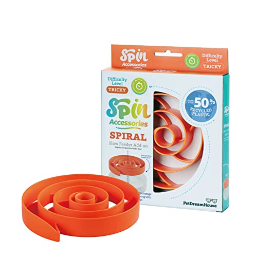 PetDreamHouse Spin Zubehör mit 50% recyceltem Kunststoff (PCR), spiralförmig, Orange