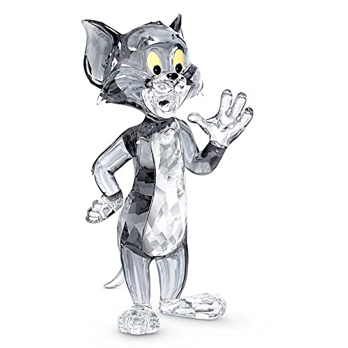 Swarovski Comicfigur Tom und Jerry, Tom, 5515335, (1 St.), Swarovski Kristall mit schwarzem Emaille