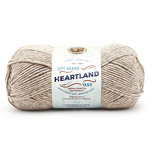 Lion Brand Yarn 136-122 Heartland Garn, Grand Canyon