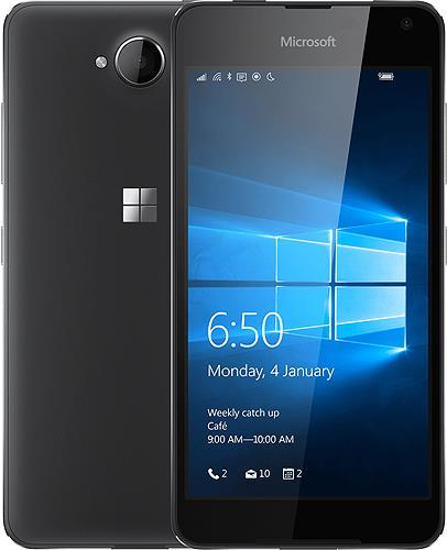 Telekom Microsoft Lumia 650 - Smartphone - 4G LTE - 16 GB - microSDXC slot - GSM - 12,70cm (5) - 1.280 x 720 Pixel (297 ppi (Pixel pro )) - AMOLED - RAM 1 GB - 8 MP (5 MP Vorderkamera) - Windows 10 - Telekom - Schwarz (A00027084) (geöffnet)