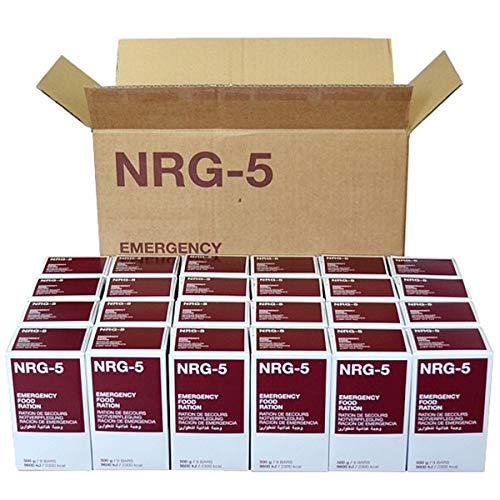 Notverpflegung, NRG-5, 2 Kartons mit 48 Packungen a 500 g, Notration, Langzeitnahrung