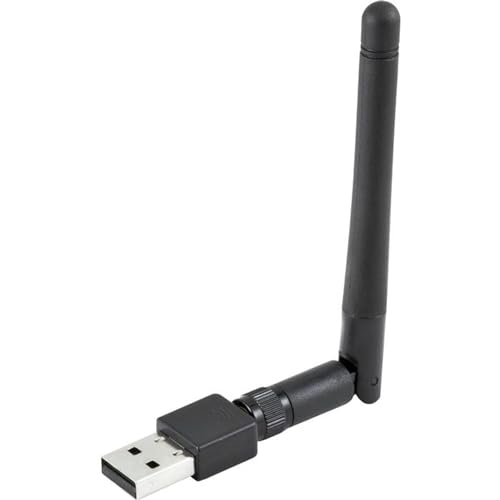 Telestar USB W-LAN Dongle Netzwerkadapter TD (digiHD Serie, Starsat LX) schwarz, 5401415