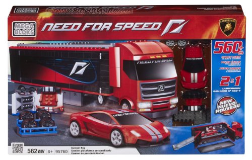 Mega Bloks 95760 - Need For Speed - Build & Customize Rig (1:38 Lamborghini Gallardo)