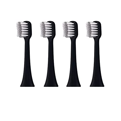 Shenghao Yige Store Zahnbürstenkopf, passend für S100 und S200 S600 S900 Ultraschall-Schall-elektrische Zahnbürste, passend für elektrische Zahnbürstenköpfe (Farbe: 4 Stück, hohe Dichte)