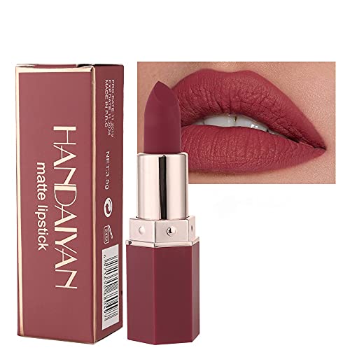 6-color Optional Lip Gloss Lightweight, Matte, Long-lasting, Waterproof, Not Easy To Stain, Not Easy To Fade, Velvet Lipstick, Moisturizing Lipstick (05# Umber)