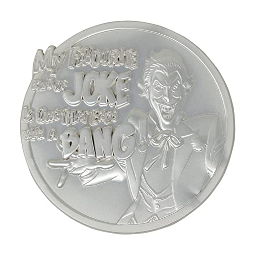 Fanattik The Joker .999 Silver Plated Medallion