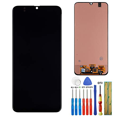 E-YIIVIIL AMOLED Display Compatible with Samsung Galaxy M31 SM-M315F 6.4" inch LCD Touch Screen Display Assembly with Frame+Tools