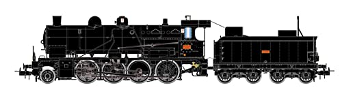 Jouef HJ2416S SNCF 140C Schwarze Dampflokomotive III (DCC-Sound)