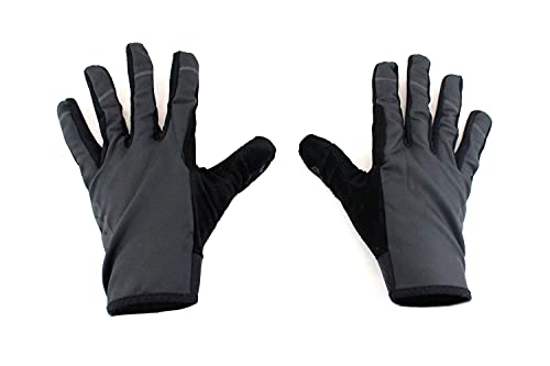 KTM Fahrrad Handschuhe Factory Team Spring, für den Übergang in Schwarz mit verstärkter Handfläche, Größe:XL
