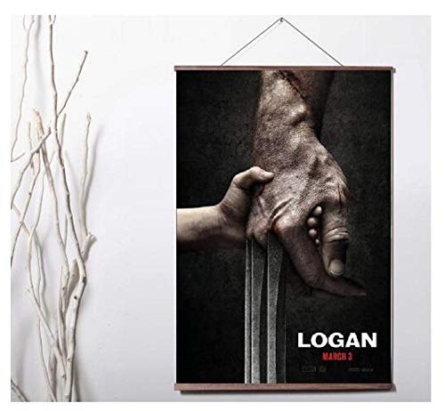 ZOEOPR Poster Logan Classic Movie Series Poster Wandkunst Leinwand Malerei Dekor Kunst Home Decoration Poster und Drucke 50 * 70Cm No Frame