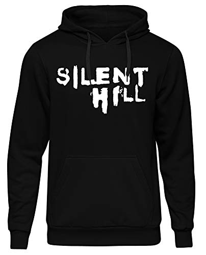 Uglyshirt89 Silent Hill Herren Kapuzenpullover | Horror Halloween Hölle Horrorfilm (L)