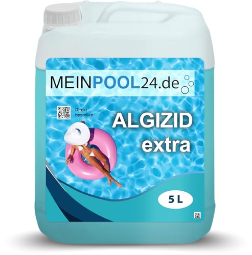 Algizid Meinpool24.de 2x5 l = 10 l zur Poolpflege Algenverhütung flüssig Algezid