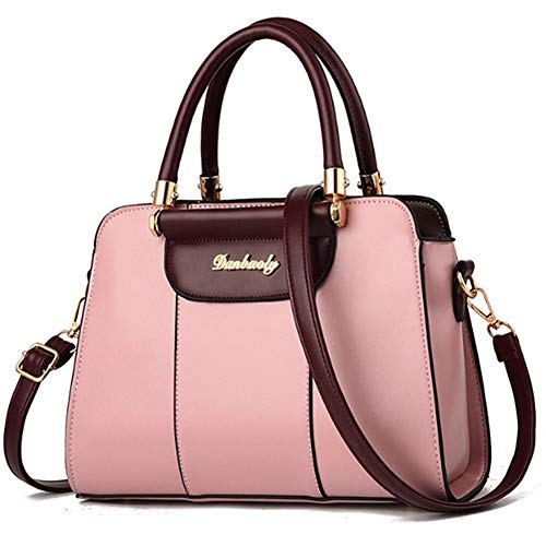 Weibliche Handtaschen Handtaschen für Frauen Crossbody Designer Handtaschen für Frauen Damen Handtasche für Frauen Handtaschen für Frauen Damen Handtasche, rose, 28*12*21cm