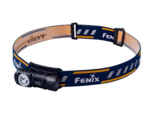 Fenix HM50R Headband Flashlight LED Black, Blue Flashlight - Flashlights (Headband Flashlight, Black, Blue, aluminium, 2 m, IP68, 1 m)