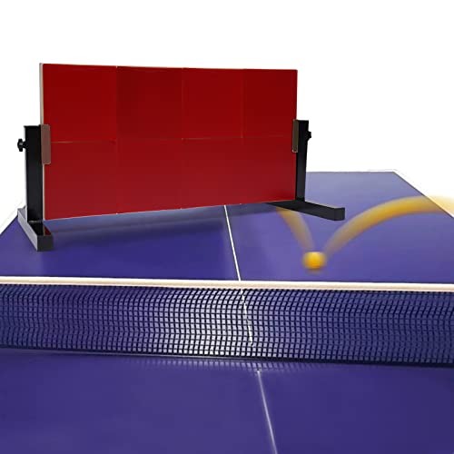 WOLEGM Tischtennis Rebound, Board Tischtennis, 66 x 33cm Rückprallbrett Tischtennisplatte, Tisch Sparring Return Board für Home Gym Indoor Outdoor