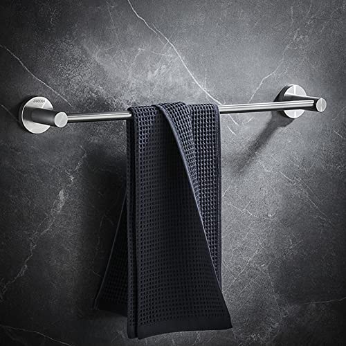 BRJOY Edelstahl -Handtuchstange, Badezimmerhandtuchpolizeiwand Einmals Poliertes Finish -Duschhandtuchschiene für Badezimmer, Lange Handtuchschiene 100 cm 110 cm 120 cm (Size : 100cm)