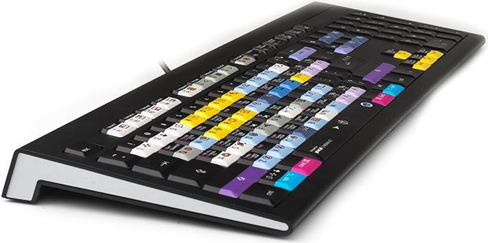 LogicKeyboard LKB-C4DB-AMBH-UK Tastatur, Maxon Cinema 4D Astra BL (Apple Mac) Schwarz/Bunt