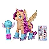 My Little Pony: A New Generation Sunny Starscout Chante auf Rollers, 22,5 cm, mit 50 Reaktionen, Licht