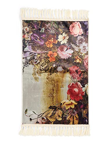 ESSENZA Teppich Florence Landschaft Mit Blumen Polyester Mischung Multi, 60x90 cm