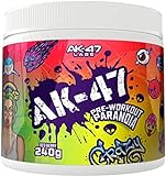 AK-47 Labs Paranoia - Pre-Workout Booster Trainingsbooster Fitness Bodybuilding - 240 g (Green Apple-Grüner Apfel)