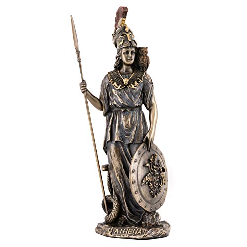 King Tut's Secret Athena Statue – Göttin der Weisheit, des Krieges, der Künste – griechische Mythologie – prächtig