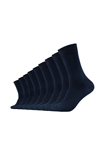 Camano Herren 3403 Ca-Cotton Sokken 9 paar Socken, Navy, 39-42 EU