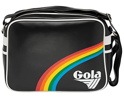 Gola Unisex Redford Prism Umhngetasche, Schwarz/Mehrfarbig, Medium