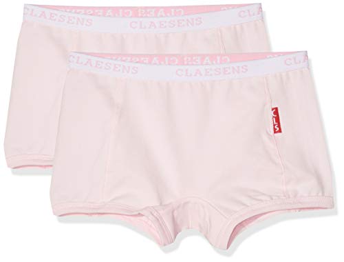 Claesen's Mädchen Girls 2-Pack Boxer Unterrock, Rosa (Pink 006), 164 (Herstellergröße: 164/170)