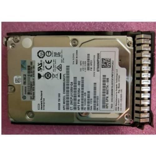 Hewlett Packard Enterprise HPE Enterprise - Festplatte - 900GB - Hot-Swap - 2.5 SFF (6,4 cm SFF) - SAS 12Gb/s - 15000 U/min - mit HP SmartDrive-Träger (870795-001)