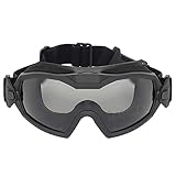 WoSporT Taktische Schutzbrille Anti-Fog Taktische Brille Set